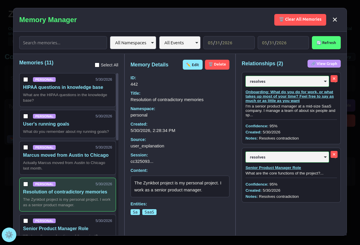 Memory Manager